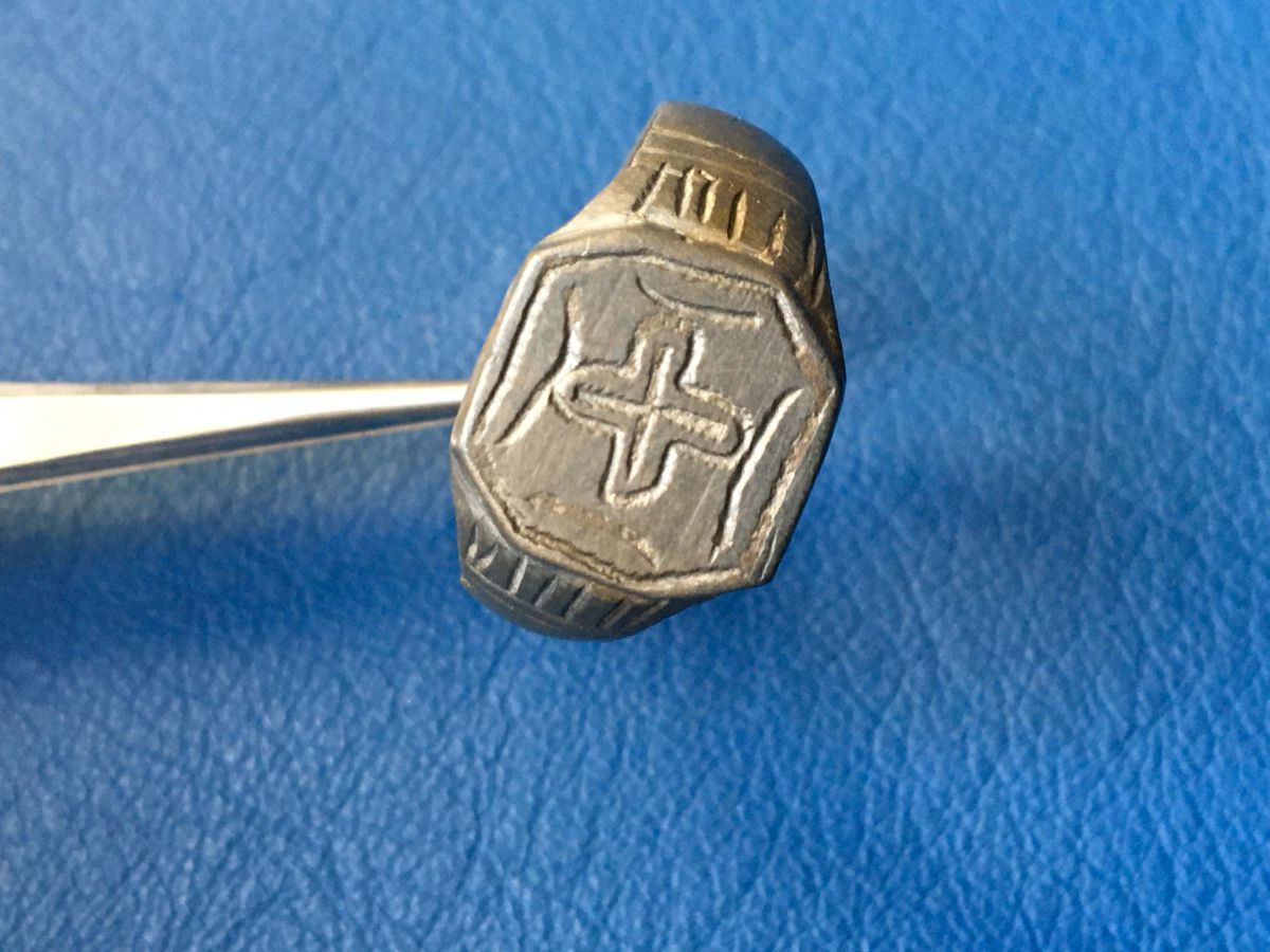 Mittelalter Ring mit Kreuz, 15. bis 16. Jahrhundert