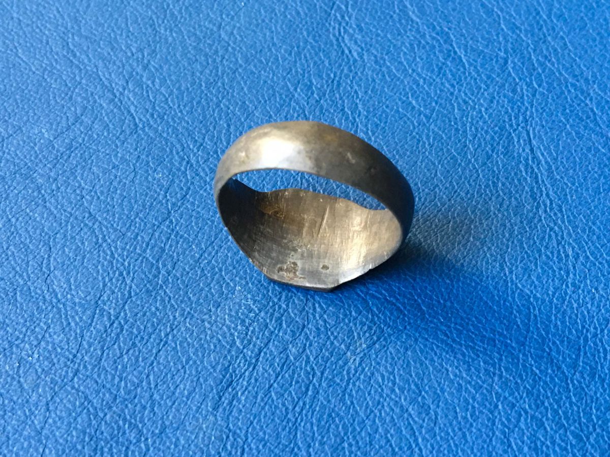 Mittelalter Ring mit Kreuz, 15. bis 16. Jahrhundert