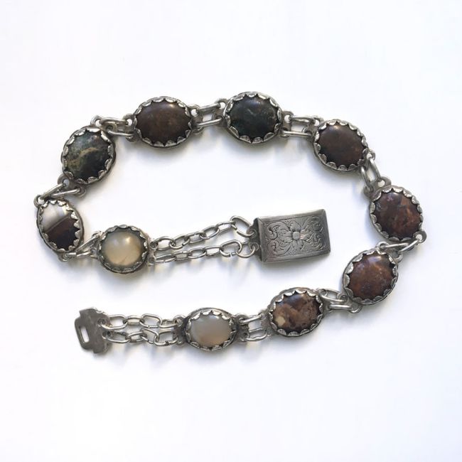 Fraisenkette / Schreckstein-Kette - Silber, 18. Jahrhundert