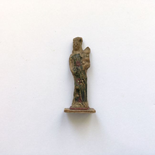 Schabmadonna / Schabfigur - Amulett, 18. Jahrhundert