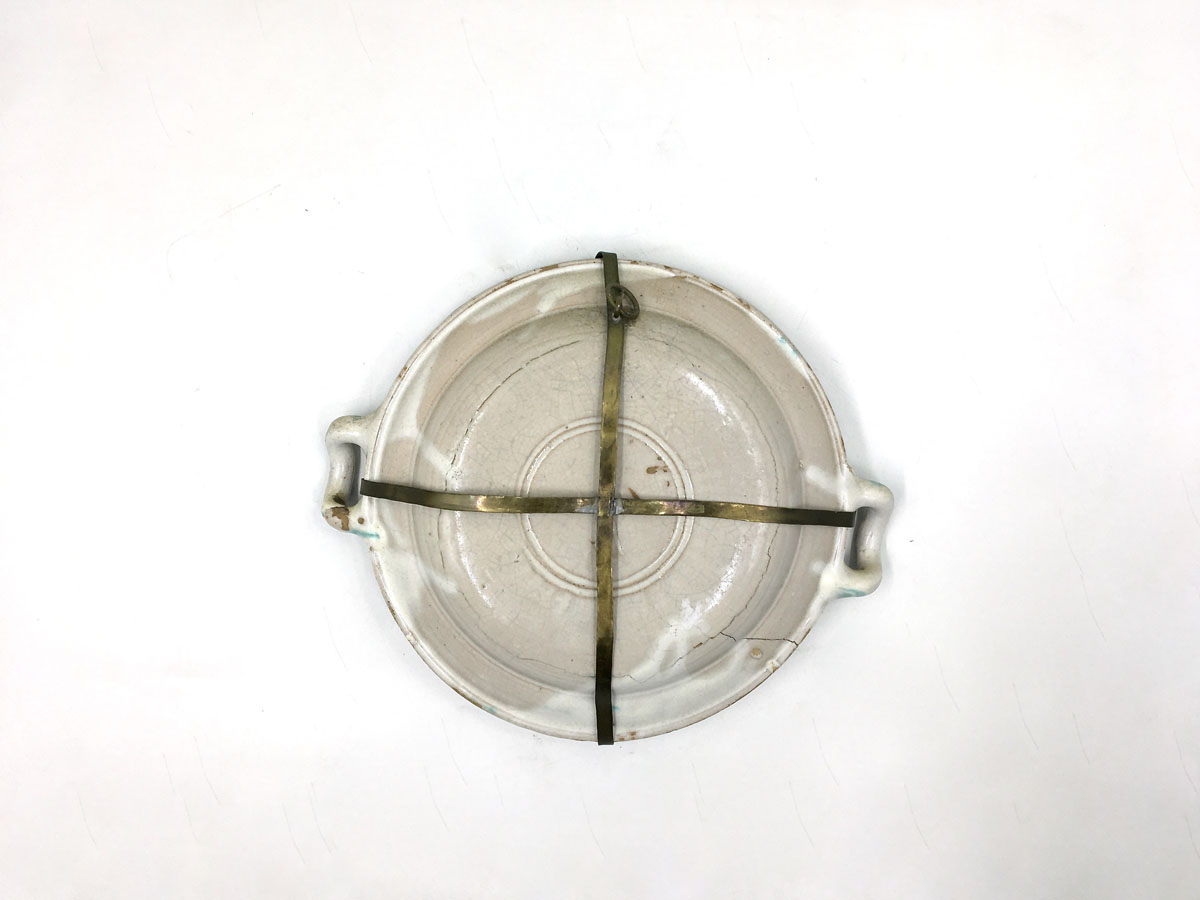 Doppelhenkelschale Hl. Franziska - Gmunden, 18. Jahrhundert