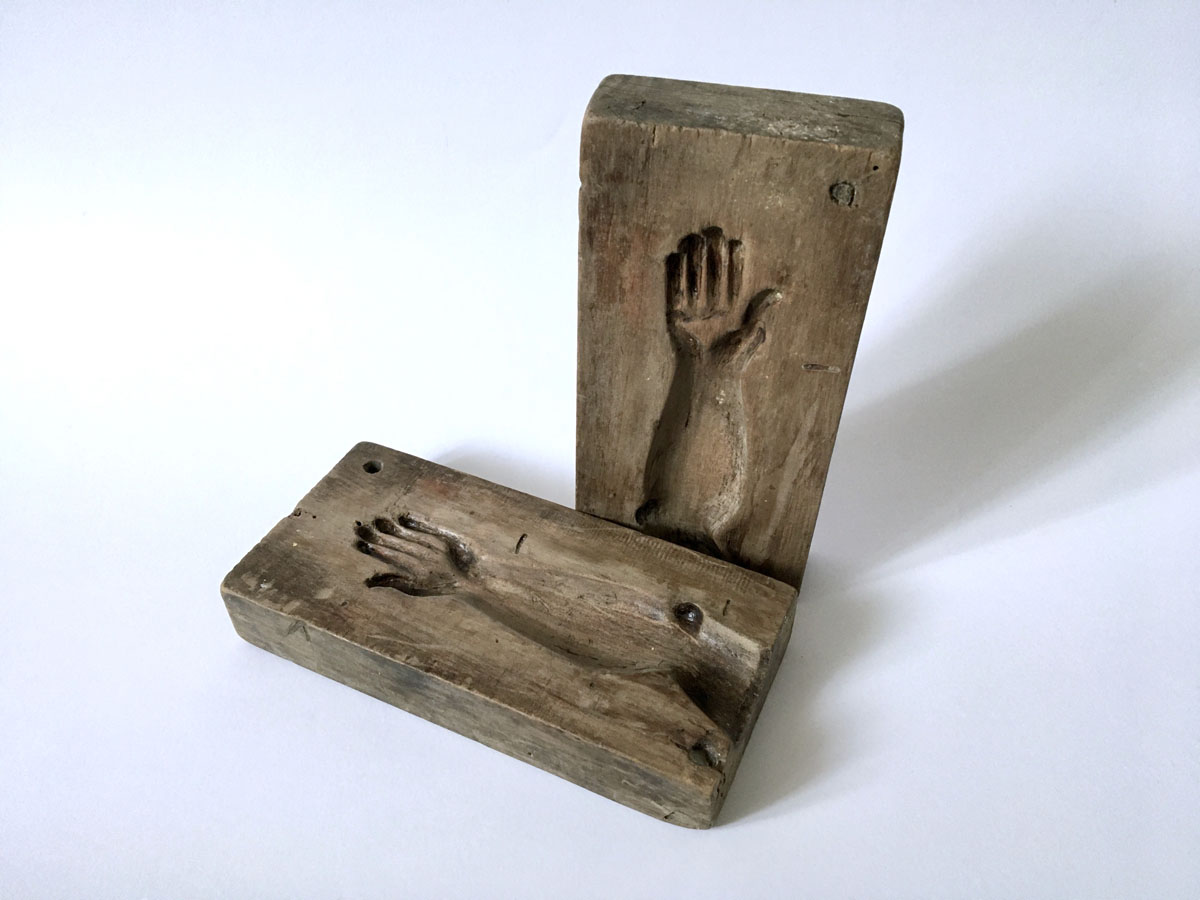 Wachsmodel Exvoto Hand - Salzburg, 18. Jahrhundert