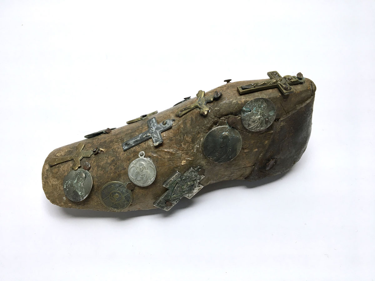 EXVOTO - Votivschuh, 19. Jahrhundert