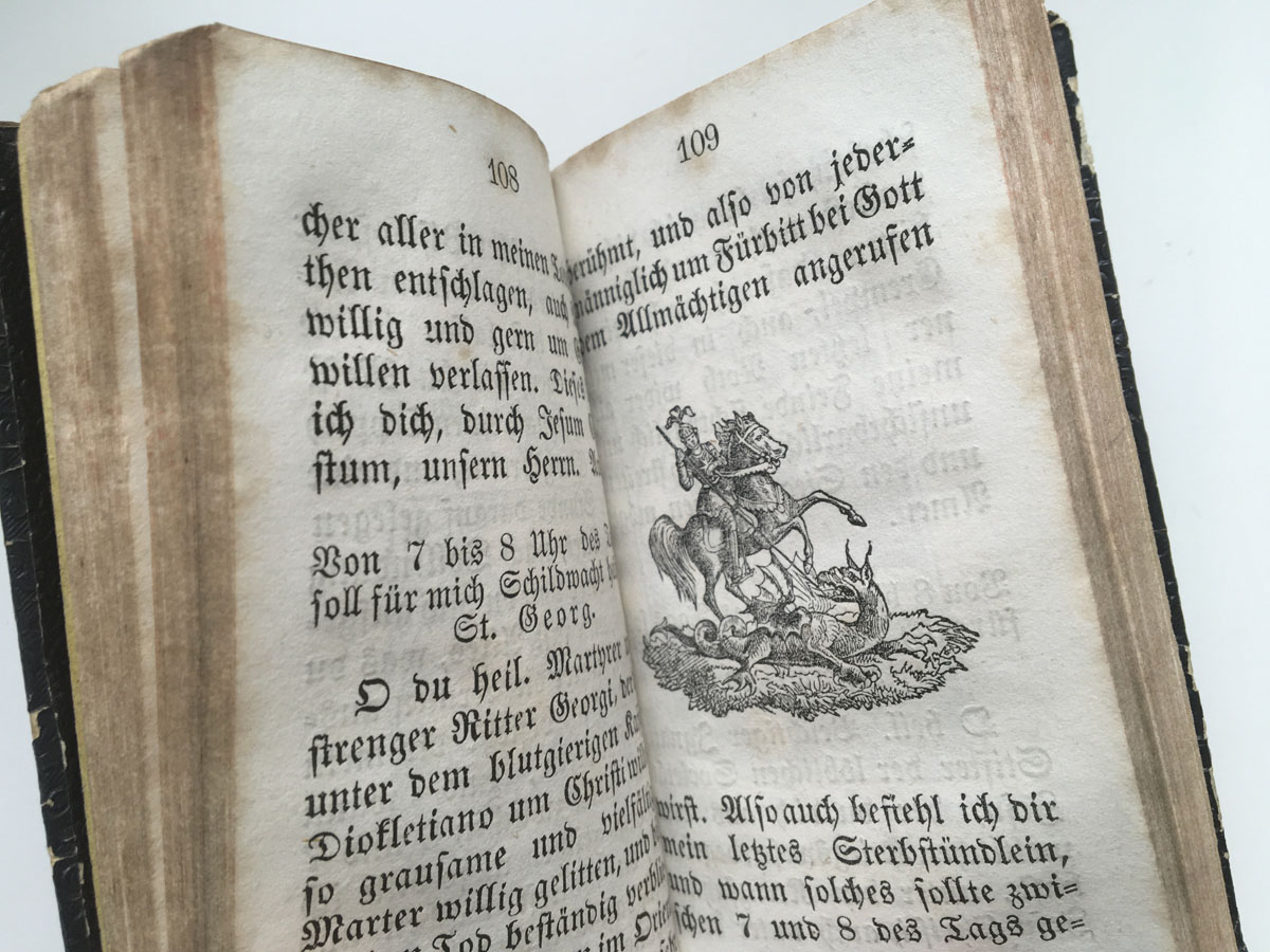 Geistlicher Schild - Amulett, 18. Jahrhundert