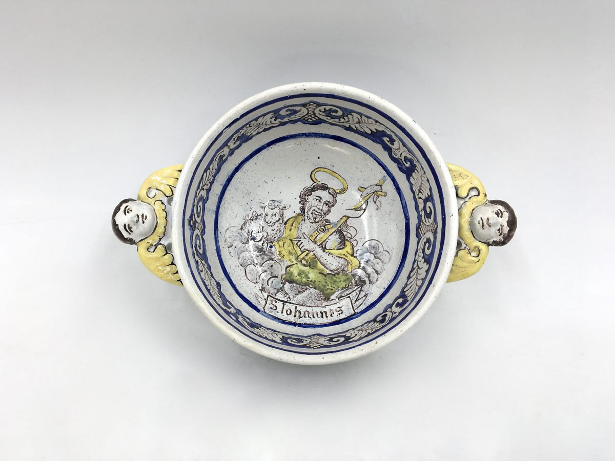 Godenschale Hl. Johannes - Gmunden um 1800