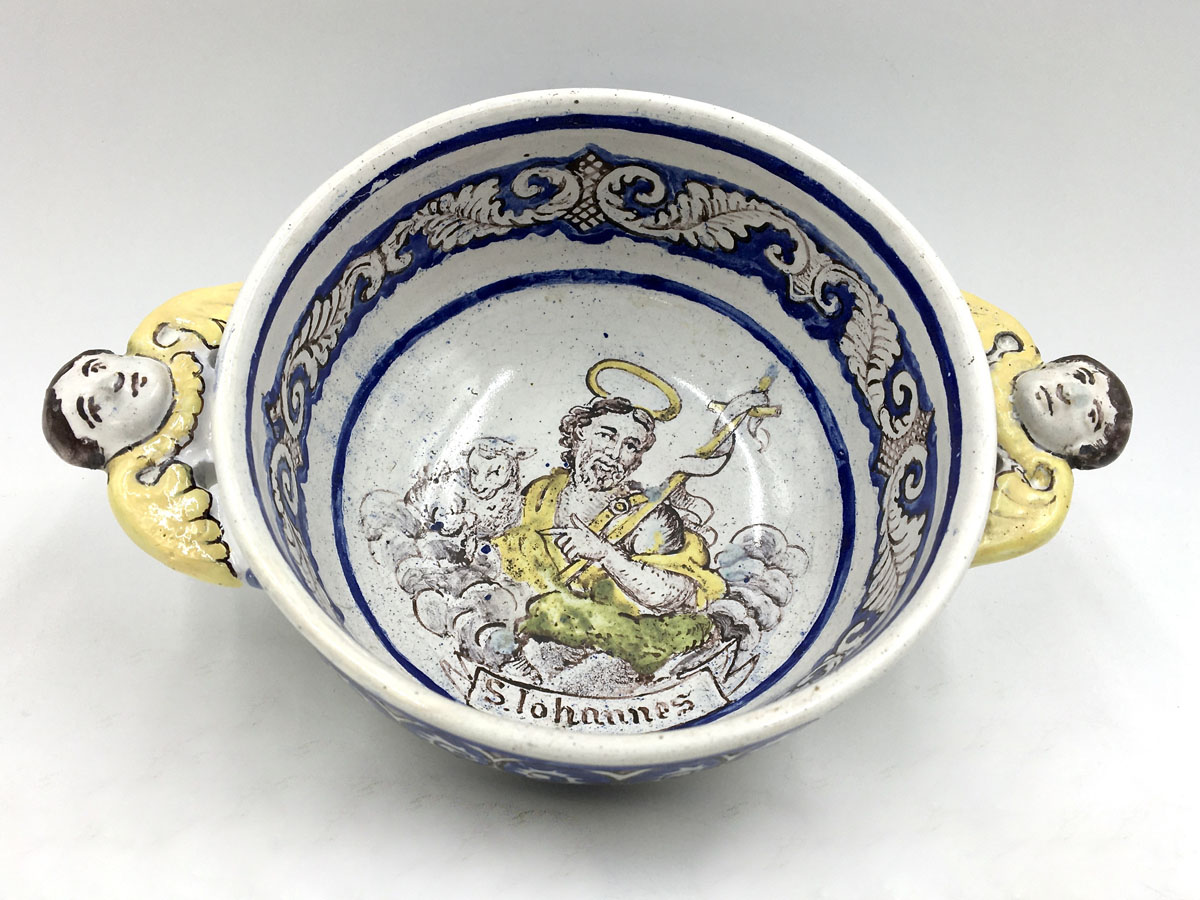 Godenschale Hl. Johannes - Gmunden um 1800