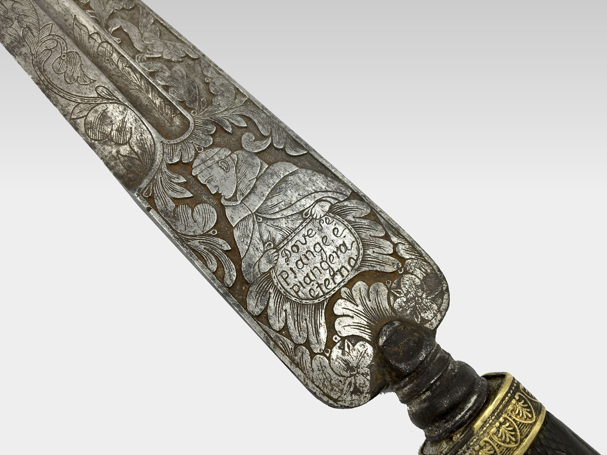 Jagddolch -  Italien, 18. JahrhundertJagddolch -  Italien, 18. Jahrhundert