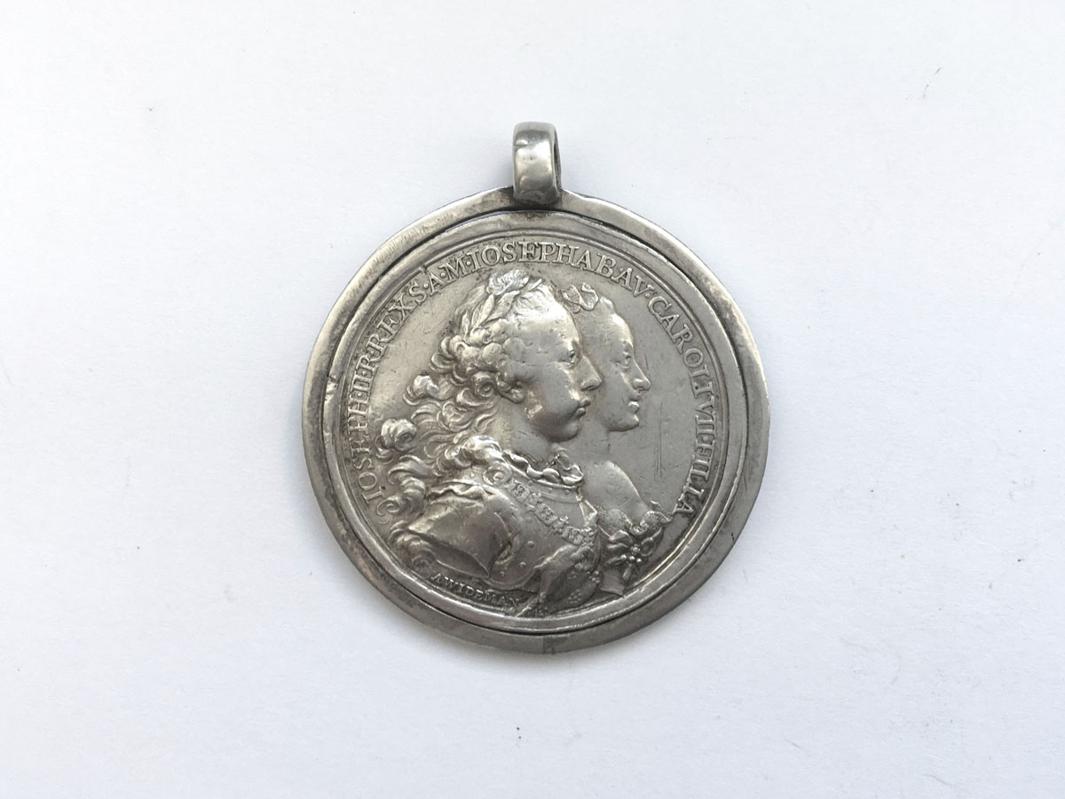 Medaille Kaiser Joseph II. und Maria Josepha von Bayern - 1765