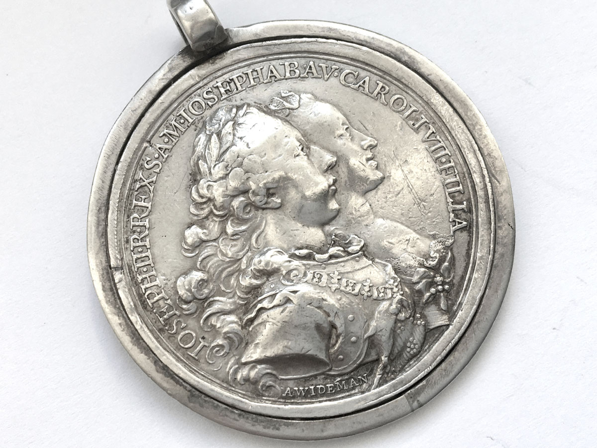 Medaille Kaiser Joseph II. und Maria Josepha von Bayern - 1765