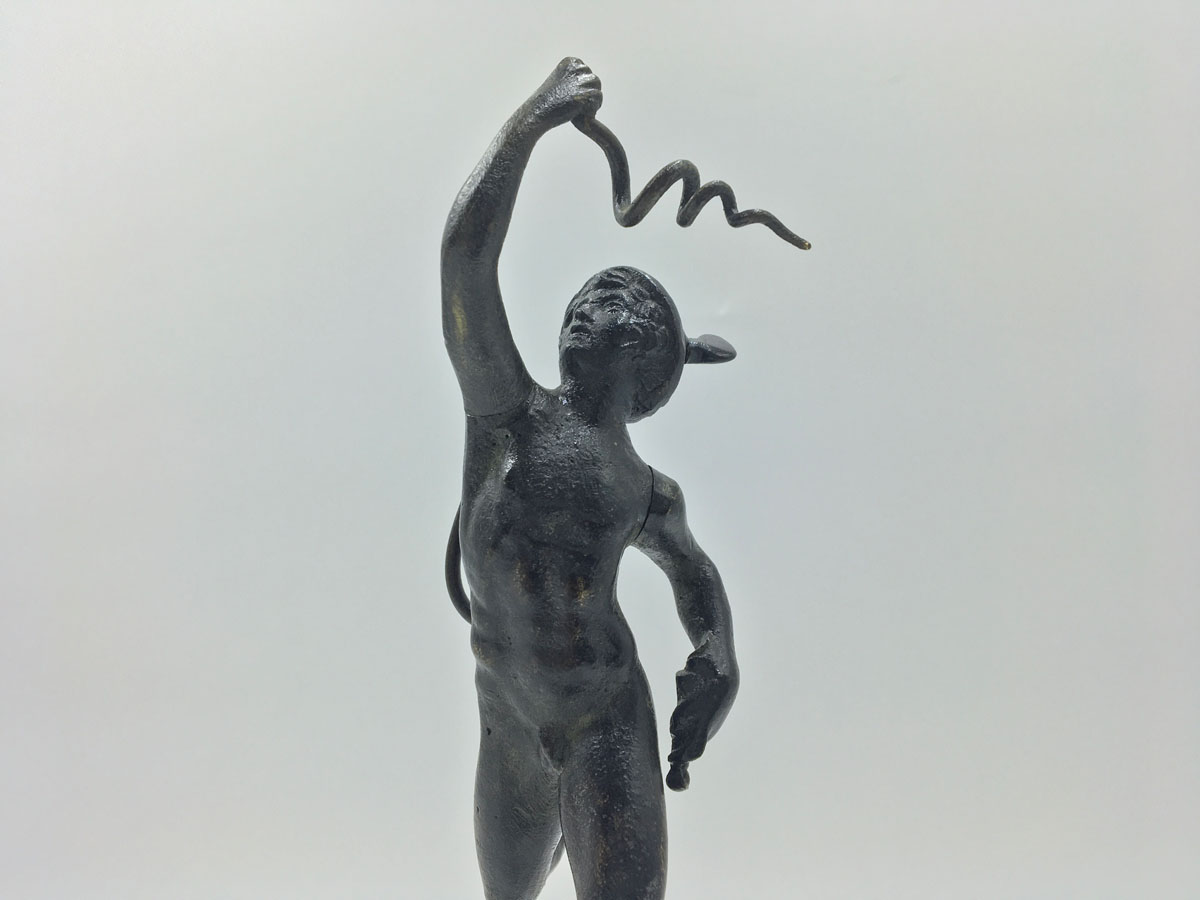 Merkur - Bronzefigur nach GIANBOLOGNA, Italien, 17. Jahrhundert