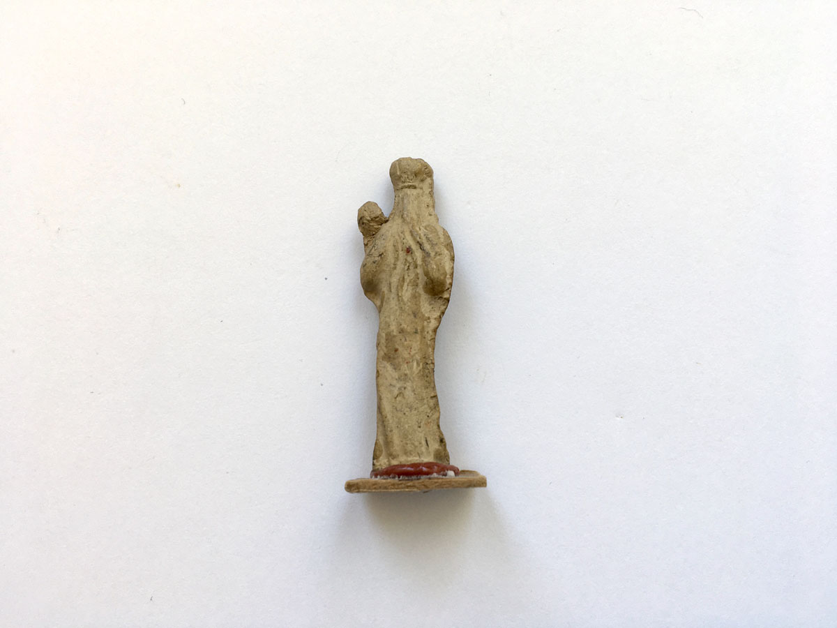 Schabmadonna / Schabfigur - Amulett, 18. Jahrhundert
