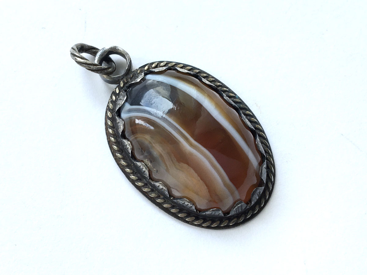 Schreckstein / Verschreistein - Amulett, 18. JahrhundertSchreckstein / Verschreistein - Amulett, 18. Jahrhundert