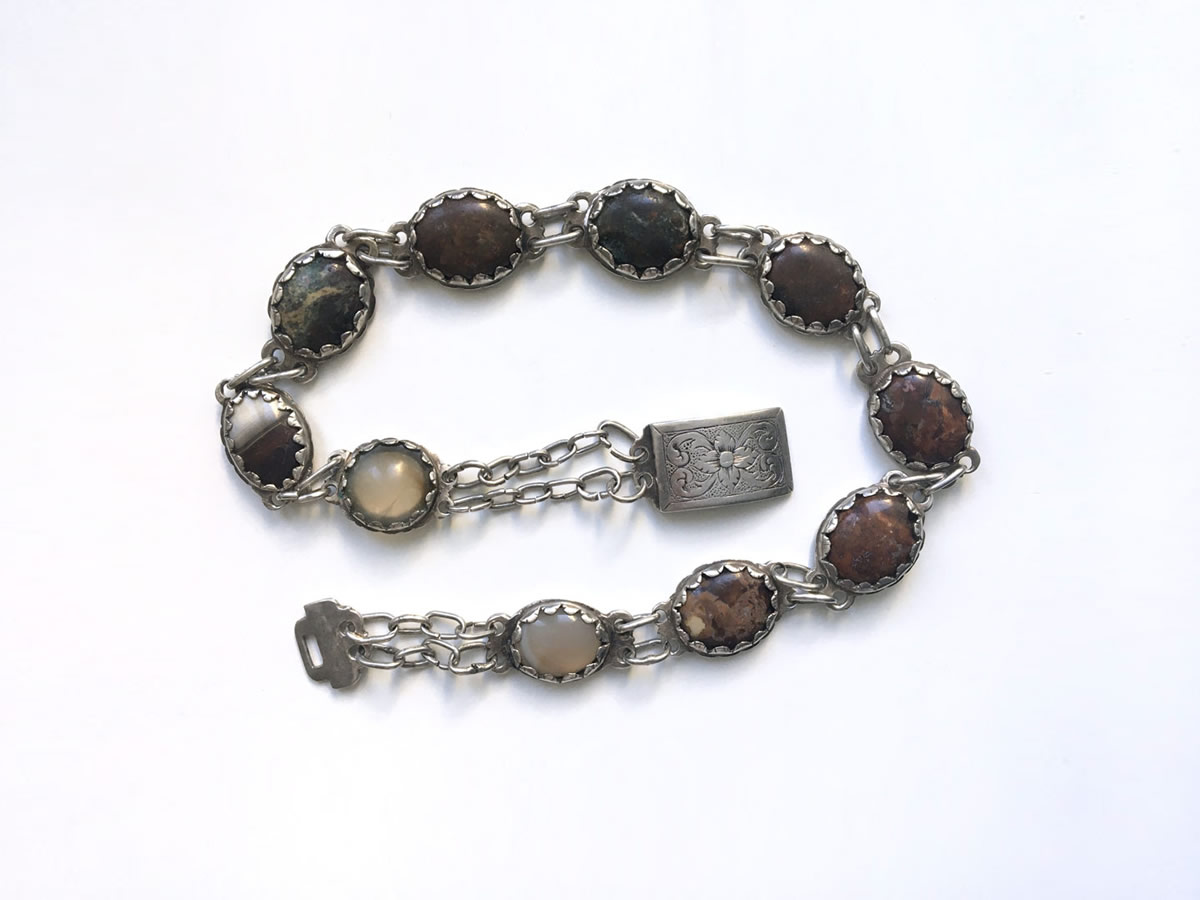 Schreckstein-Kette - Silber, 18. Jahrhundert