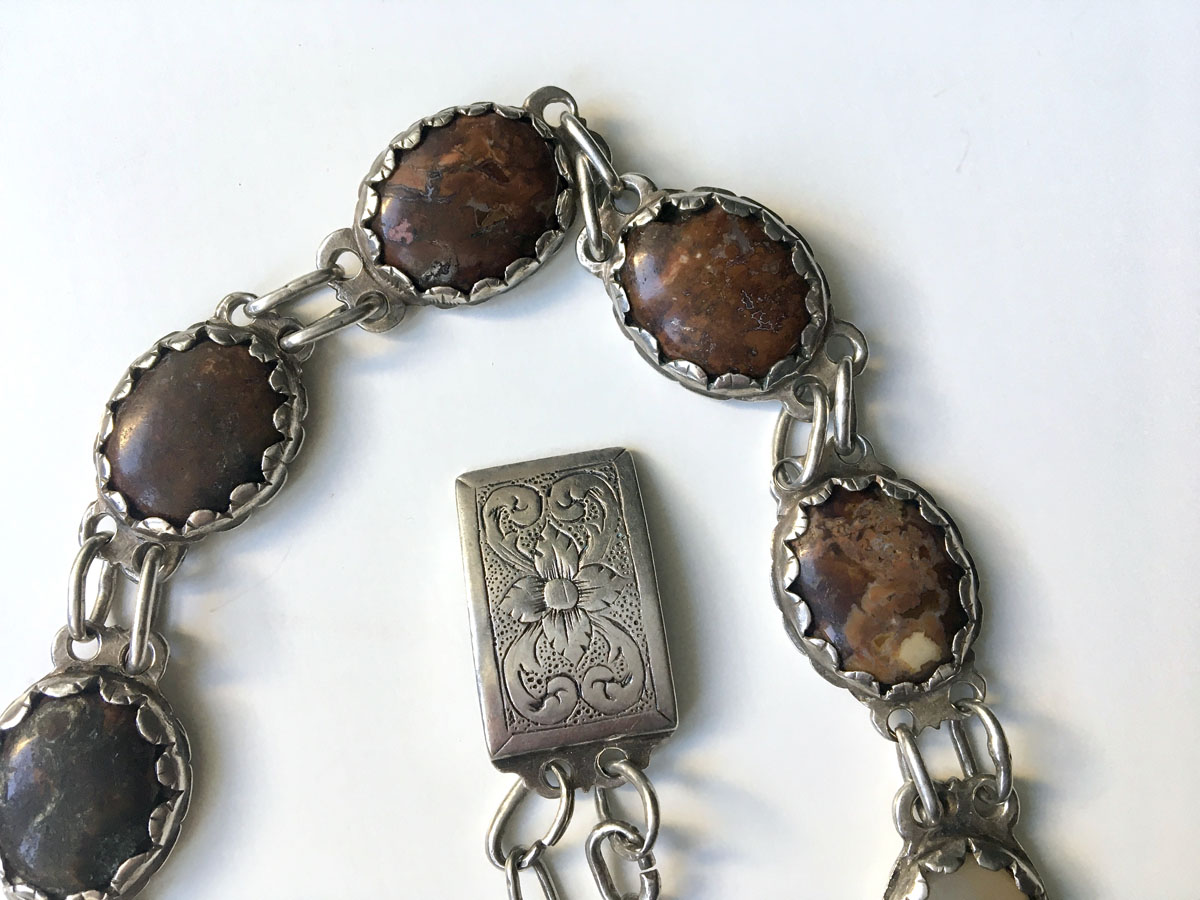 Schreckstein-Kette - Silber, 18. Jahrhundert