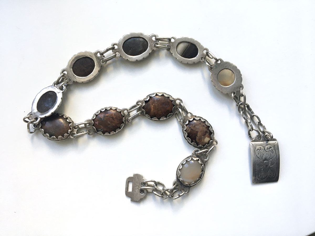 Schreckstein-Kette - Silber, 18. Jahrhundert