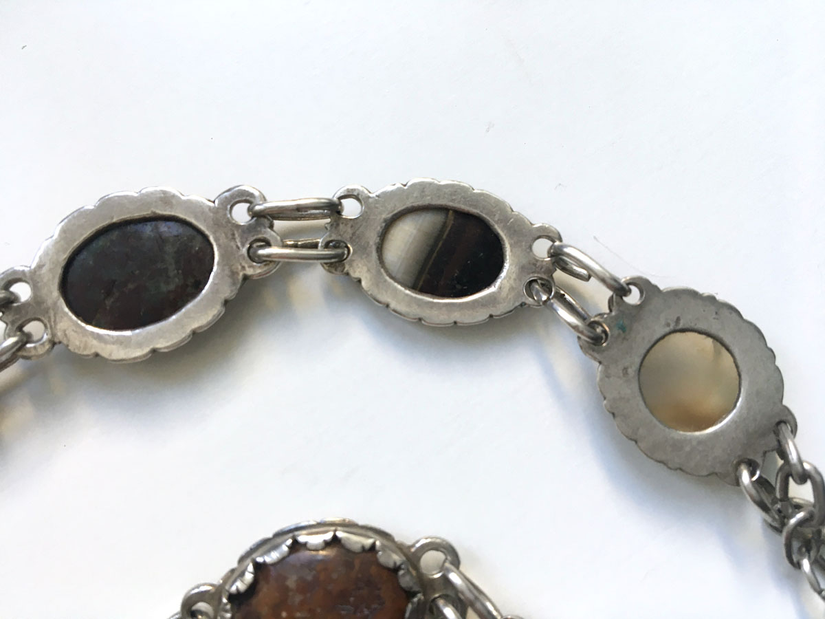 Schreckstein-Kette - Silber, 18. Jahrhundert