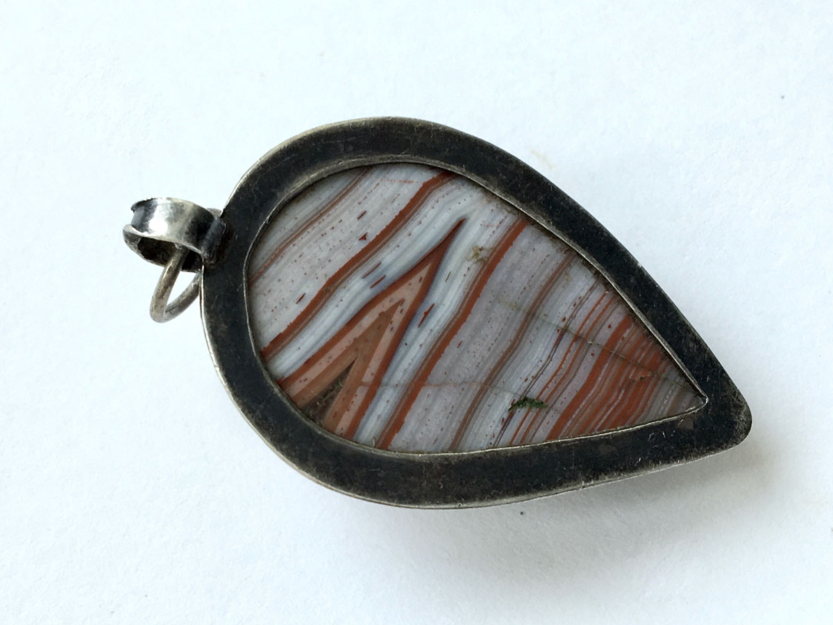 Verschreistein / Schreckstein - Amulett, 18. Jahrhundert